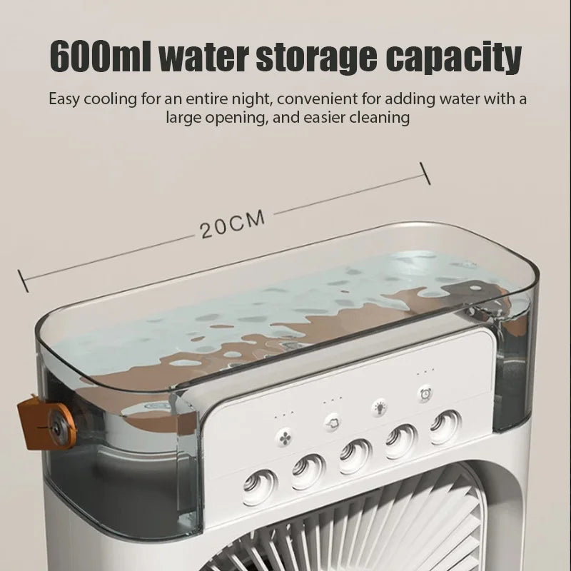 PORTABLE AC UNIT FOR SINGLE ROOM COLD WATER FAN