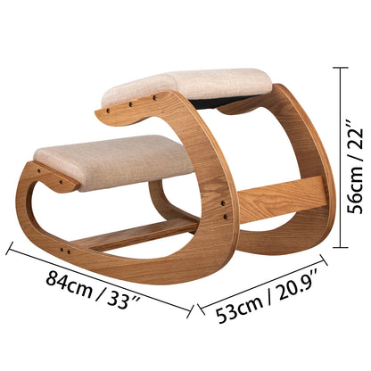 WOODEN KNEELING CHAIR
