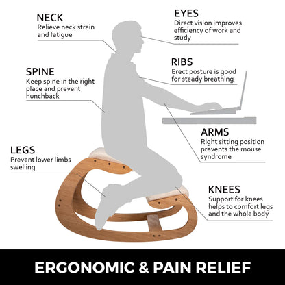 WOODEN KNEELING CHAIR
