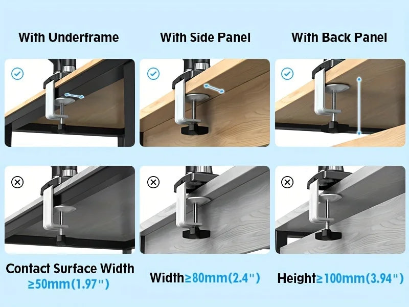 13-32" Screen Dual Monitor Mount