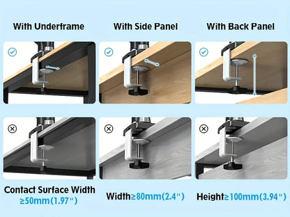 13-32" Screen Dual Monitor Mount