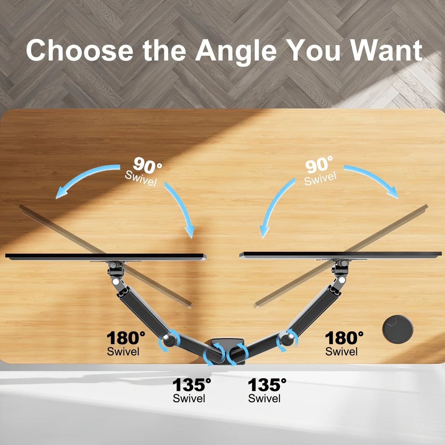 13-32" Screen Dual Monitor Mount