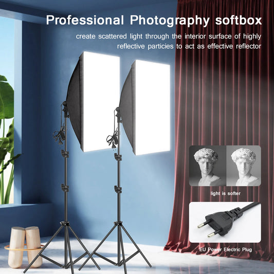 PROFFESSIONAL PHOTOGORAPHY SOFT BOX NO BULB
