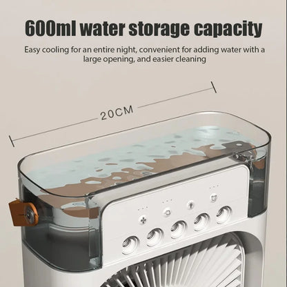 PORTABLE AC UNIT FOR SINGLE ROOM COLD WATER FAN
