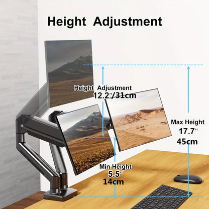 13-32" Screen Dual Monitor Mount